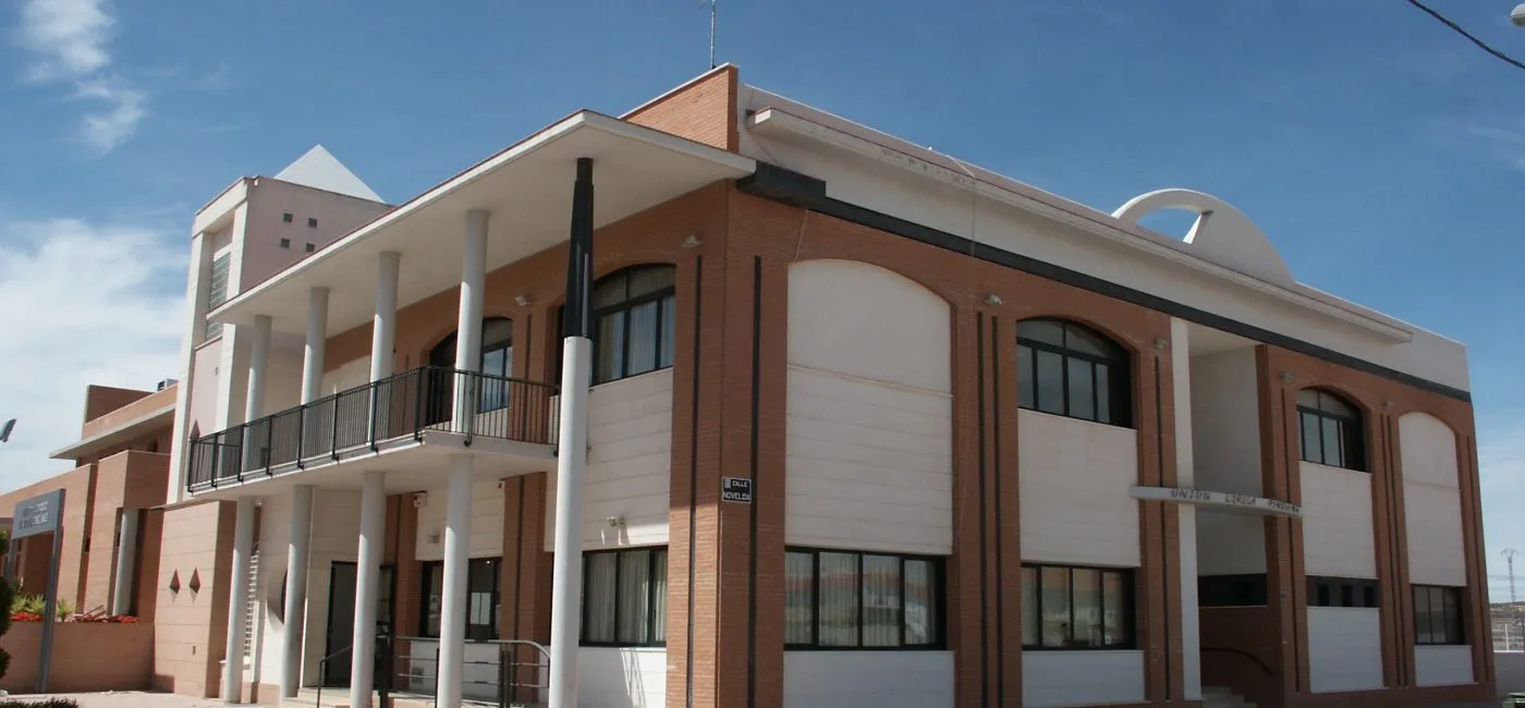 Fachada de la Escuela de Música de Pinoso